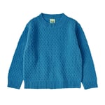 FUB Lambswool Crew-neck Tröja Deep Sky Blue | Blå | 90 cm