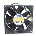 N / A Cooling Fan DS08025B12MP088,Server Cooler Fan DS08025B12MP088 12V 0.23A, Temperature Control Server Cooling Fan for 80 * 80 * 25mm 4-wire