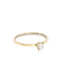 Blomdahl Tiffany Precious ring 5mm fg titan CZ White (Storlek: 16mm)