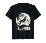 Wolf Howling At The Moon - Call of the Wild Night Wolf Lover T-Shirt