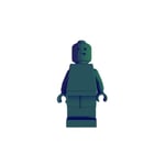 MakeIT Storlek: M (10x7cm), Lego-figur (lego) (fler Storlekar) Upp Till Grön One Size