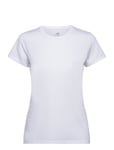 Core Run Short Sleeve Sport T-shirts & Tops Short-sleeved White New Balance