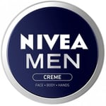 Nivea Men Creme Moisturiser For Face Body & Hands 75ml