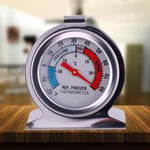 Steel Temp Refrigerator Freezer Thermometer 2023 F0W4