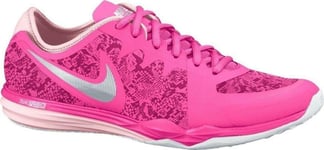 Womens Nike Dual Fusion Tr 3 Print Pink Running Trainers 704941 604