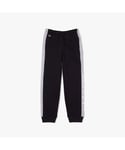 Lacoste Boys Boy's Track Pants in Navy Grey Cotton - Size 8Y