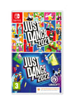 Compilation Just Dance 2021 + Just Dance 2022 Code in a box Nintendo Switch