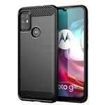 HDOMI Motorola Moto G30/G10 Case,High Perfomance Soft TPU Silicone Gel Shell Shockproof Cover for Motorola Moto G30/G10 (Black)
