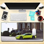 Keyboard Mouse Pad 900x400x3mm Cool sports car â£ Extended Large Professional Gaming Mouse Mat,Non-slip Rubber Base,for LOL GO WOW PC