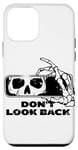 iPhone 12 mini Don't Look back Grim reaper Rear view mirror Death Aesthetic Case