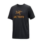 ArcTeryx  Arc'Word Logo SS Herre, 000486 Black Ii, M