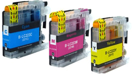 3 Compatible Ink Cartridge For Brother LC223 MFC-J5320DW MFC-J5620DW MFC-J5625DW