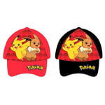 Pokemon caps Pikachu & Eevee Barn - Velg type