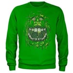 Hybris Ghostbusters Slimer Sweatshirt (Green,XL)