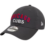 New Era 9TWENTY MLB Wordmark Chicago Cubs Cap - Grå - str. ONESIZE