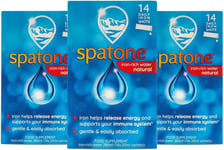 Spatone Natural Liquid Iron Supplement, Original Flavour (42 Sachets), High Abs
