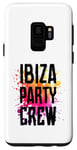 Coque pour Galaxy S9 Ibiza Party Crew Colorful | Vacation Team