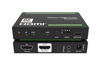 NÖRDIC 8K Audio Extractor HDMI 2.1 UltraHD 4K @ 120Hz 48G SPDIF + 3.5mm Output HDCP 2.3 - Dolby Digital/DTS CEC HDR Dolby Vision ARC HDR10+