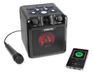 Vonyx SBS50B-Trummor Karaoke Set, Trummpinnar, svart, Karaokesystem Vonyx SBS50B-DRUM med inbyggda trumpads
