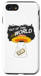 iPhone SE (2020) / 7 / 8 Cute Graphic For UFO Day Out Of This Fake World Social Media Case