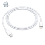 Cable Apple Origine Usb-C Vers Lightning Pour Apple Iphone Ipad Charge Rapide