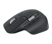 Logitech MX Master 3 Advanced Wireless Mouse, RF/Bluetooth, 4000 dpi - Svart