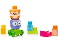 Mega Bloks, First Builders, Stack `n Roll Forest Friends, Construction Set, Unisex, 1 - 5 years, 10 pcs