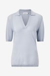Calvin Klein - Topp Polo Sweater SS - Blå