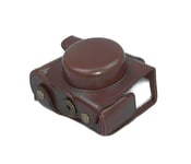 Camera Case for Olympus Om-D E-M10 Mark III Short Bag Coffee CC1453b