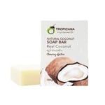 3 X TROPICANA Pure Coconut Oil ORGANIC COCONUT Soap Bar 100g