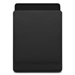 Woolnut Coated Kunstskinn Sleeve for iPad / Tablet (290 x 220mm) - Svart