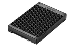 QNAP QDA-U2MP harddiskkabinett SSD-kabinett Sort M.2