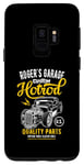 Coque pour Galaxy S9 Roger's Hotrod Garage, voiture classique, Roger Design