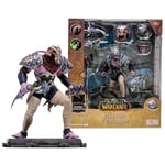 McFarlane Toys World of Warcraft 6 Inches - Night Elf: Druid/Rogue Action Figure, Incredibly Detailed 1:12 Scale Figure Based on the Global Phenomenon, Includes Weapons, Armor Pieces Mystery Weapon
