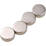 50 stycken solida neodymmagneter 8 x 2 mm runda skivor