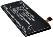 Kompatibelt med ZTE Blade V220, 3.8V, 2000 mAh