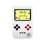 Console de jeu Rétro Portable Ecran de 2,4 Pouces Intégré 216 jeux Classiques-Blanc
