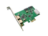 Carte Contrôleur PCIE - 2 PORTS USB3 + 2 PORTS SATA 3.0