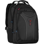 Wenger Carbon-ryggsäck - svart, ryggsäck för 17-tums bärbar dator