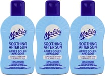Malibu Soothing After Sun Lotion 200ml | Aloe Vera | Hydrating | Sunburn X 3