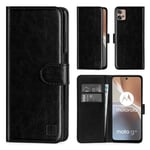 32nd Book Series - PU Leather Flip Wallet Case Cover For Motorola Moto G32