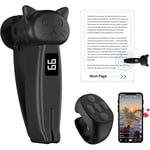 Fjärrkontroll sidvändare för Kindle Paperwhite Oasis Kobo Tillbehör Läsning Romaner & eReaders Kamera med videoinspelning Fjärrkontroll Black
