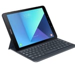 Samsung EJ-FT820 Grey Keyboard Book Cover For Galaxy Tab S3 Tablet Flip Case
