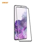 Mobile Phone Screen Protectors For Samsung Galaxy S20 Ultra Hat-Prince 0.26mm 9H 3D Full Glue Explosion-proof Full Screen Curved Heat Bending Tempered Glass Film