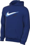 Nike Boy's Top B NSW Si FLC Po Hoody BB, Deep Royal Blue, FZ4712-455, XS