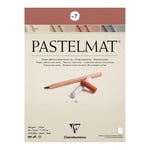 Clairefontaine Pastelmat-Papper Nr 7 - 18X24 - 12 Ark 4 Färger