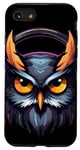 iPhone SE (2020) / 7 / 8 magic Owl With Headphones Case