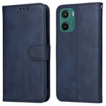 Motorola Moto G05 4G / E15 4G Fodral med Kortfack - Blå