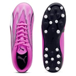Puma Ultra Play Mg Football Boots Pink EU 30