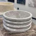 Sten Carrara Tvättställ Royal Grey Marmor marmor: Handfat #2307290001170